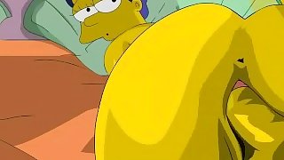 Simpsons Porn - Homer fucks Marge