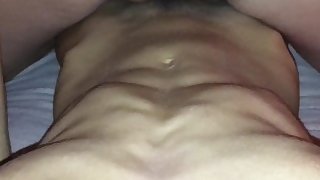 My very strong orgasm and cumming creampie inside moaning loving very much