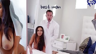 BANGBROS - Big Tits MILF Bride Ava Addams Fucks The Best Man