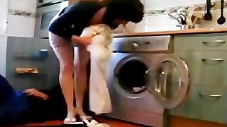 Turkish MILF drives this plumber crazy